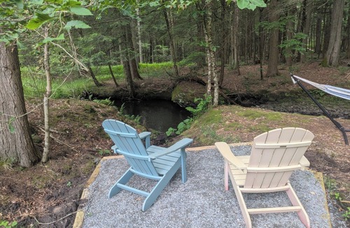 Livingston Manor Ski Chalet | Charming 3-bedroom chalet in marvelous Livingston Manor with a majestic Stream