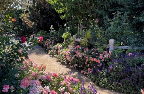 Fillmore Cottage | Charming 3-bedroom GARDEN COTTAGE in Fillmore with 1 acre rose garden access