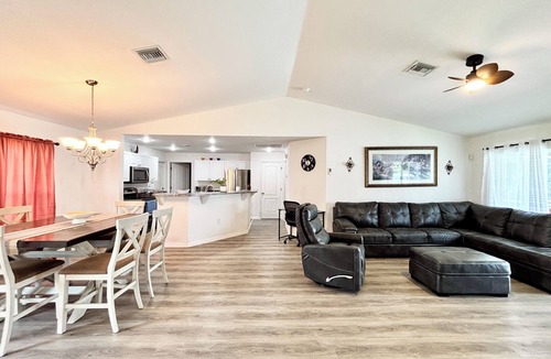 Harris House | Charming 3-bedroom house with screened in heated pool & lanai