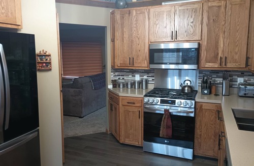 North Branch House | Charming 3-bedroom in North Branch. Ride snowmobile from property. Pet friendly.
