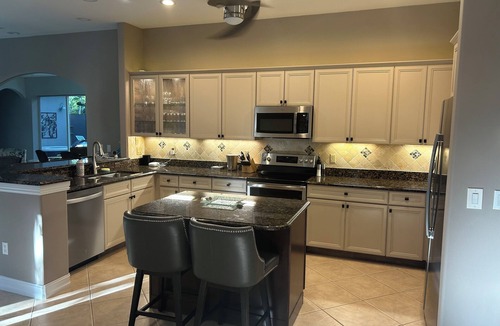 Ole Villa | Charming 3 bedroom villa in Lely Resort Naples with hot tub and waterfall