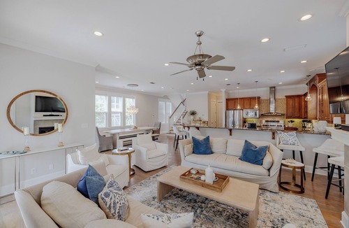 Seacrest Beach House | Charming 4-bedroom Luxury Home! Private Beach + Resort Pool