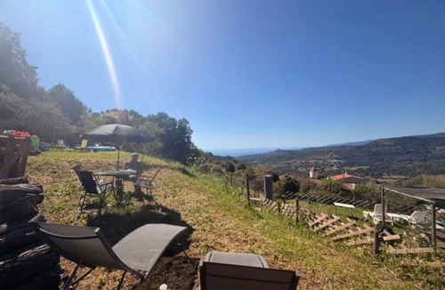 Santʼ Andrea-dʼOrcino Apartment | Charming 52 m² F2 on one level, sea view & magnificent sunset.