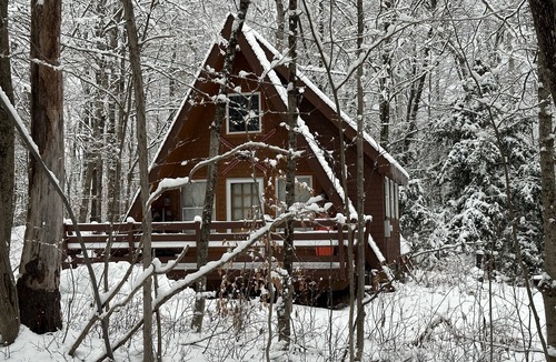 Hancock Cabin | Charming A-Frame Near all the Best parts of the Berkshires!