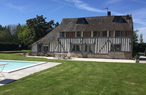 Canapville House | Charming and authentic Norman property with swimming pool 5 minutes from Deauville