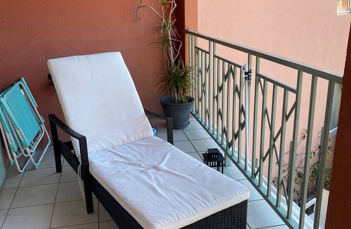 Theoule-Superieur Apartment | Charming apartment for 2 persons in quiet location, sea view, communal pool
