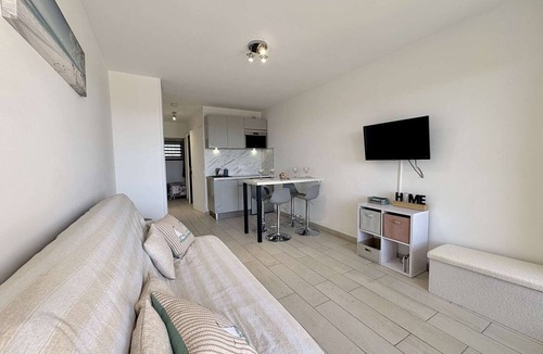 Plaine de la Brague Apartment | Charming apartment with sea view - 4 guests