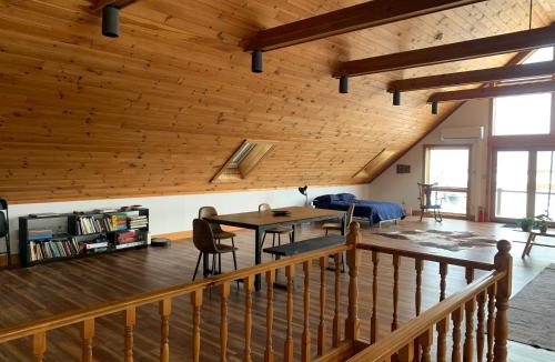 Lancaster House | Charming barn loft - all amenities on 60 acre farm in the White Mountains of NH