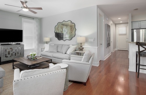 Laurel Grove House | Charming Beach Cottage, 2 Golf Carts! Beautiful Views, Pool, Hot Tub, Fitness
