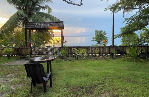 Catangnan Villa | Charming beach front villa for 2 guess max, with Starlink internet in GL