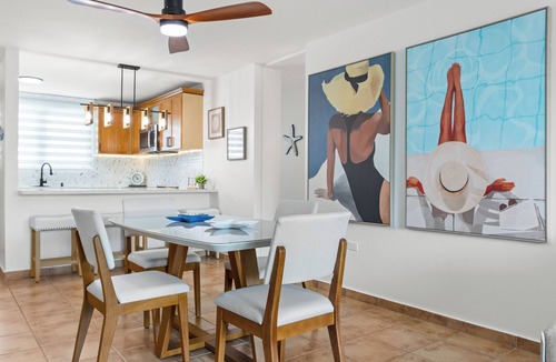 Zarzal Condo | Charming Beachfront Retreat - Wake Up to Waves - 2 BD Apt with AC at Río Grande