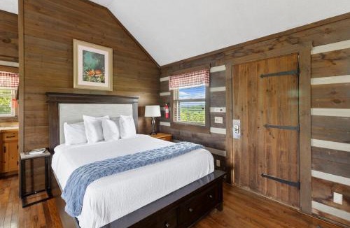 Fancy Gap House | Charming Blue Ridge Cabin with Jacuzzi and Mountain Views-Cabin 2