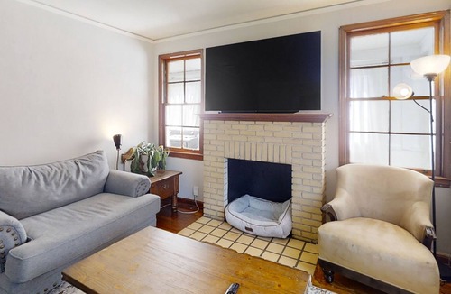 Murray Hill House | Charming brick abode with enclosed yard, grill, children's games, & AC - dogs ok