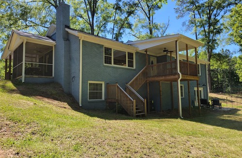 Chester House | Charming brick home set in the woods on 45 acres with pond and trails.