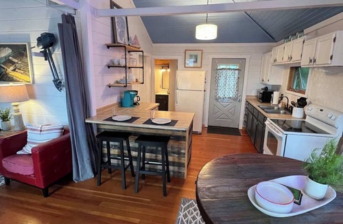 Breezy Point Cabin | Charming Cabin at Breezy Point, Fishing, Hot Tub