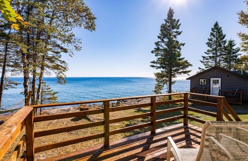 Two Harbors Cabin | Charming cabin only feet from Lake Superior