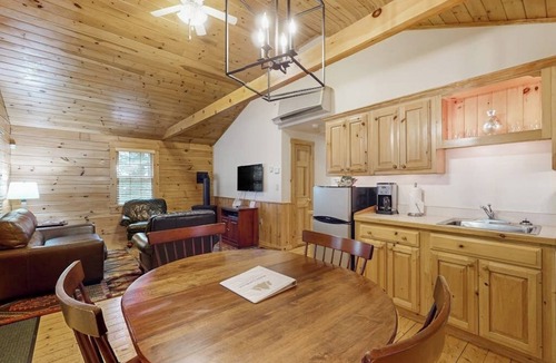 Northport Cabin | Charming cabin retreat with fireplace, kitchen, nearby hiking - dog-friendly