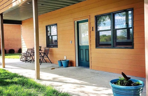 Clay County Cabin | Charming Camping Cabin Rental for Families near Milford Lake, Kansas