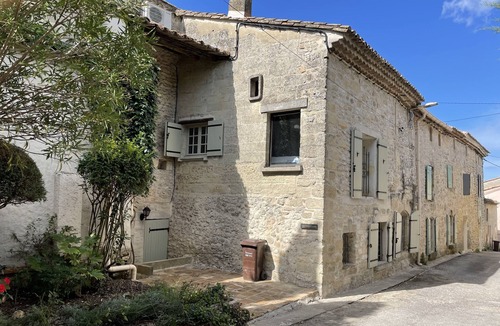 Sagries House | Charming Character 17th Century Village Stone House near Uzes, South of France