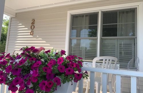 Charlevoix House | Charming Charlevoix Downtown Cottage - Ideal Location with Central Air