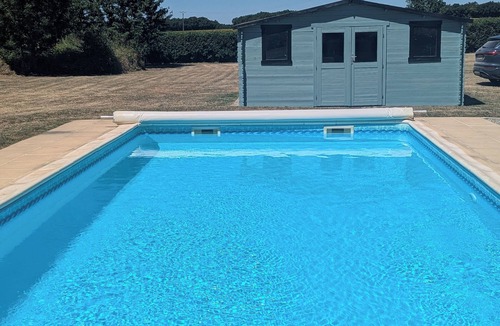 Aulnay House | Charming Converted Barn with Private Heated Pool