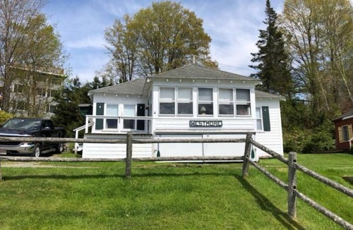 Westmore Cabin | Charming cottage on Lake Willoughby w/sun porch, private deck and dock.