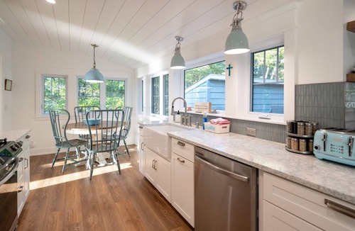 Port Sheldon Cottage | Charming Cottage, Private Lake MI Beach