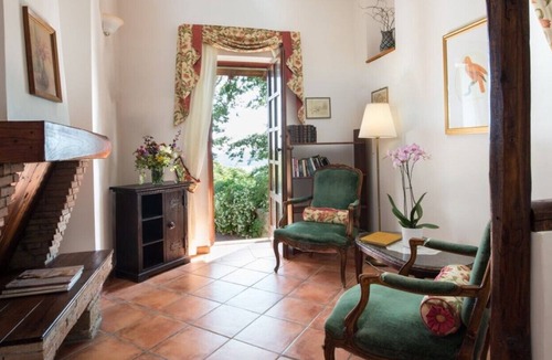 Caprarola Villa | Charming cottage with garden and lake view near Rome, pool, Wifi up to 3 people