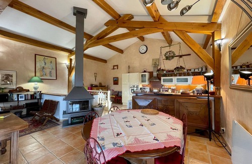 Retournac Cottage | Charming Cottage with Panoramic Valley Views, Fireplace, and Baby Equipment in Tranquil Village
