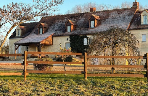 Dehault Cottage | Charming Country Retreat with Fireplace, Veranda, and Nearby Lake Chalet