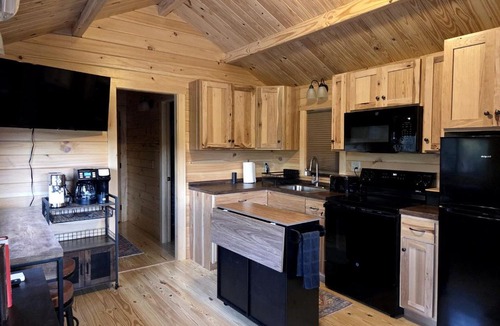 Jones Mills House | Charming Countryside Cabin with Hot Tub in Hot Springs, Arkansas