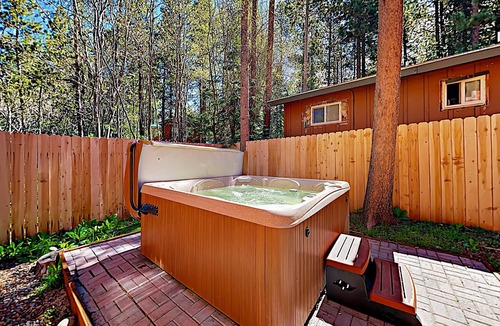 South Lake Tahoe House | Charming dog-friendly home with a private hot tub & large fenced yard