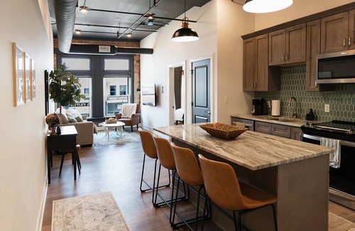 Troy Apartment | Charming Downtown Troy Stylish Loft Superhost