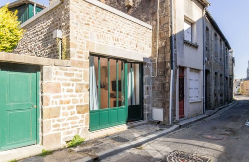 Avranches Apartment | Charming Duplex Loft in Historic Avranches with Private Terrace
