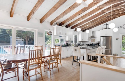 Clearwater Beach House | Charming East Hampton Home, Private Heated Pool, Perfect for Families