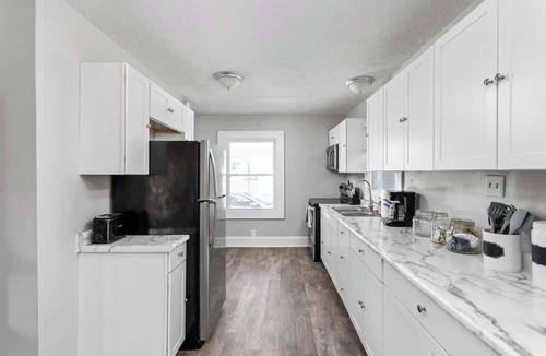 Meridian-Kessler House | Charming Getaway | Deck & Patio | Easily Walkable!