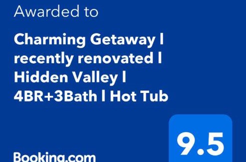 Jefferson Township House | Charming Getaway l recently renovated l Hidden Valley l 4BR+3Bath l Hot Tub