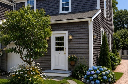Nantucket Town House | Charming Green Unit - King Bed and Private Bath