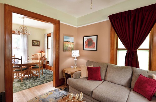 Baraboo Cottage | Charming historic 2-BR cottage with AC, walking distance to downtown Baraboo.
