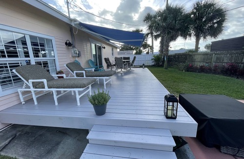 Rivocean House | Charming home by the Sea! 3rd house from the beach! Pets welcome. 3BR, 2 bath