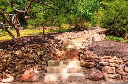 Baraboo House | Charming home with deck, grill, firepit, & washer/dryer - quiet location