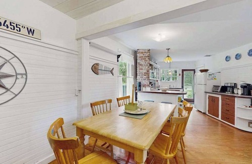 East Chop House | Charming home with walkable beach, large yard, deck, fire pit, and A/C