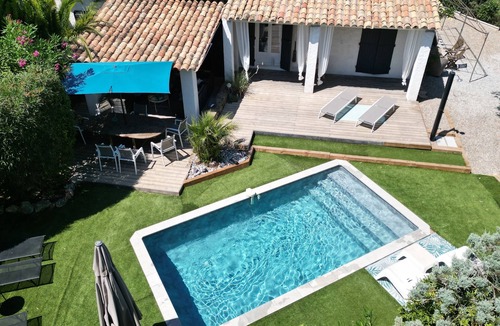 Cote d'Azur- French Riviera House | Charming house 100 m from the Golf de Beauvallon and 200 m from the beach.