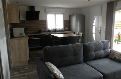 Cazaux Apartment | Charming industrial-style house with private terrace
