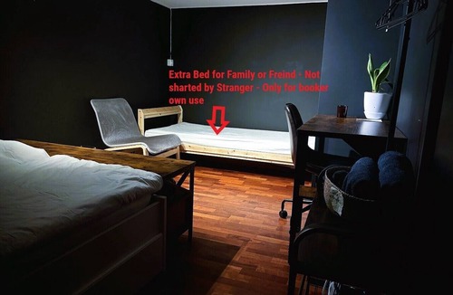 Stavanger Bed & Breakfast | Charming large room -BnB- with balcony in wonderful Stavanger Center