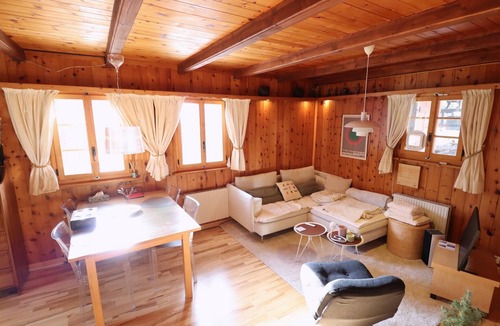 Chandolin Ski Chalet | Charming little cottage on two floors, welcoming and friendly with a magnificent panoramic view, for