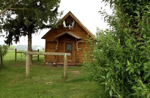 Pony Cabin | Charming Log Cabin with Mountain Views near Trails in Pony, Montana