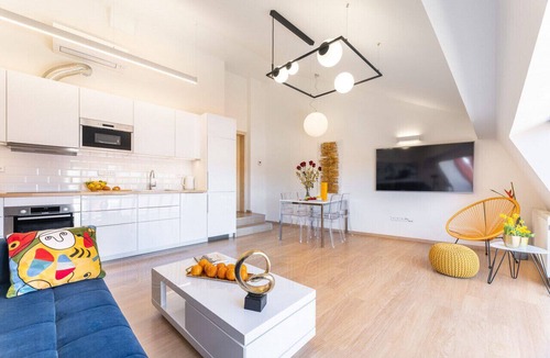 Prague 1 Apartment | Charming & Luxurious Penthouse, A/C & Grand Views by EasyBNB Premium
