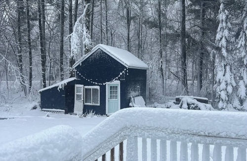 Lyman House | Charming, modern 2-bedroom home steps from public beach on Kennebunk Pond.