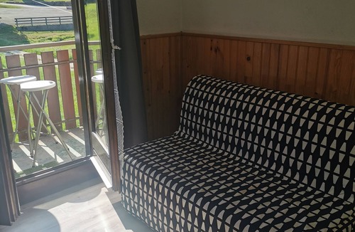 Mijoux Apartment | Charming mountain apartment with balcony.